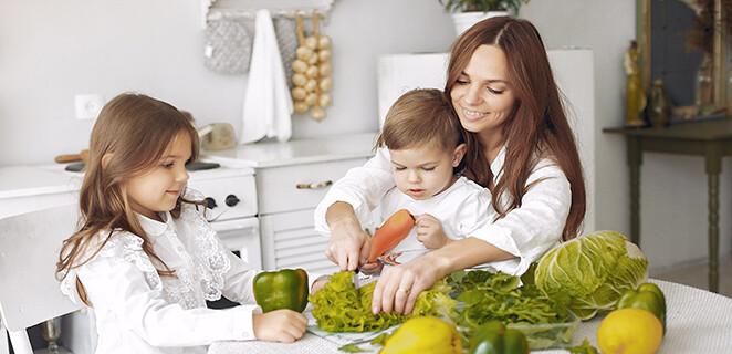 Význam správneho stravovania pri budovaní detskej imunity