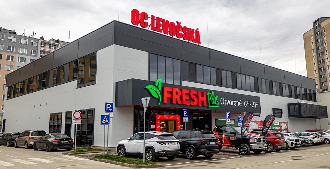 Nový FRESH Plus na sídlisku Nad jazerom: viac priestoru a slovenské produkty ešte bližšie k vám.